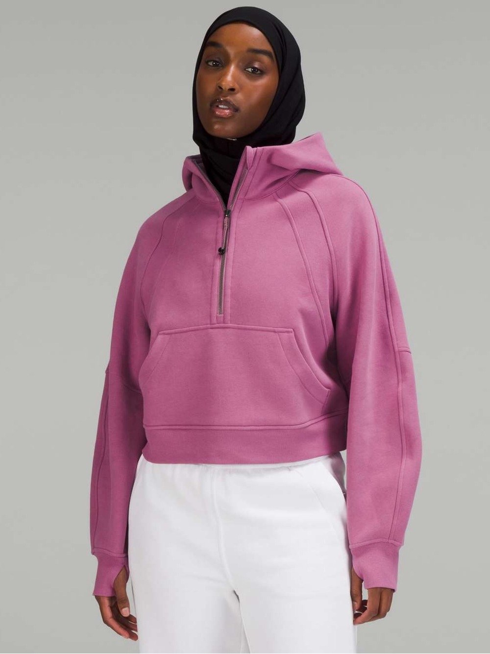 Lululemon Scuba Oversized Half-Zip Pullover - Velvet Dust - Picture 1 of 6